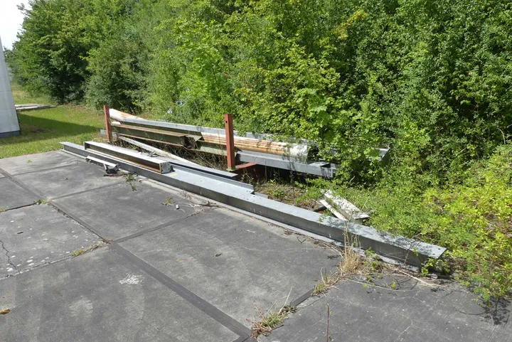 Konvolut Industriealtmetall Maße in cm ca. 700cm
